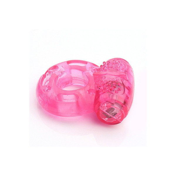 Cockring vibrant rose extensible 